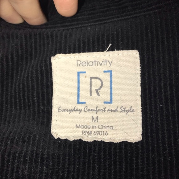 Black Corduroy Jacket - Picture 8 of 8